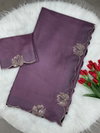 Tew Silk Diamond Swan Cut Work Saree Wholesale Clothing Distributors In India